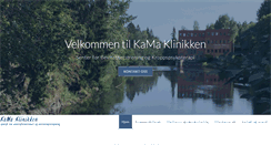 Desktop Screenshot of kamaklinikken.com